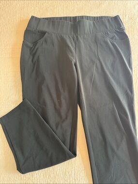 Women's Good Good Golf Black Stretch Pull-On Pants